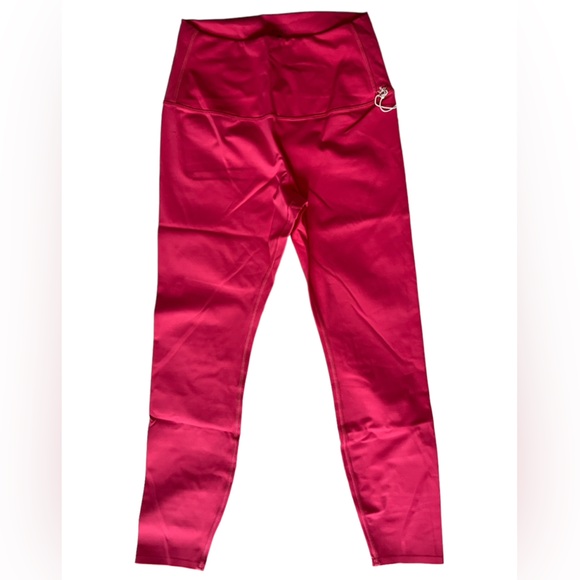 Tavi High Waisted 7/8 Tight Leggings in Hot Pink - Picture 2 of 4